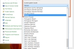 تنظیمات فونت نرم افزار در ویندوز 8